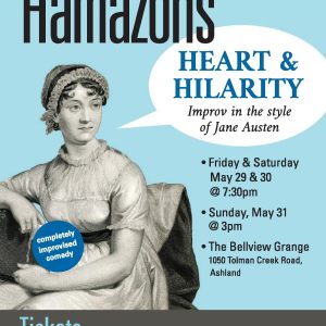 Austen: May 29 @ 7:30pm