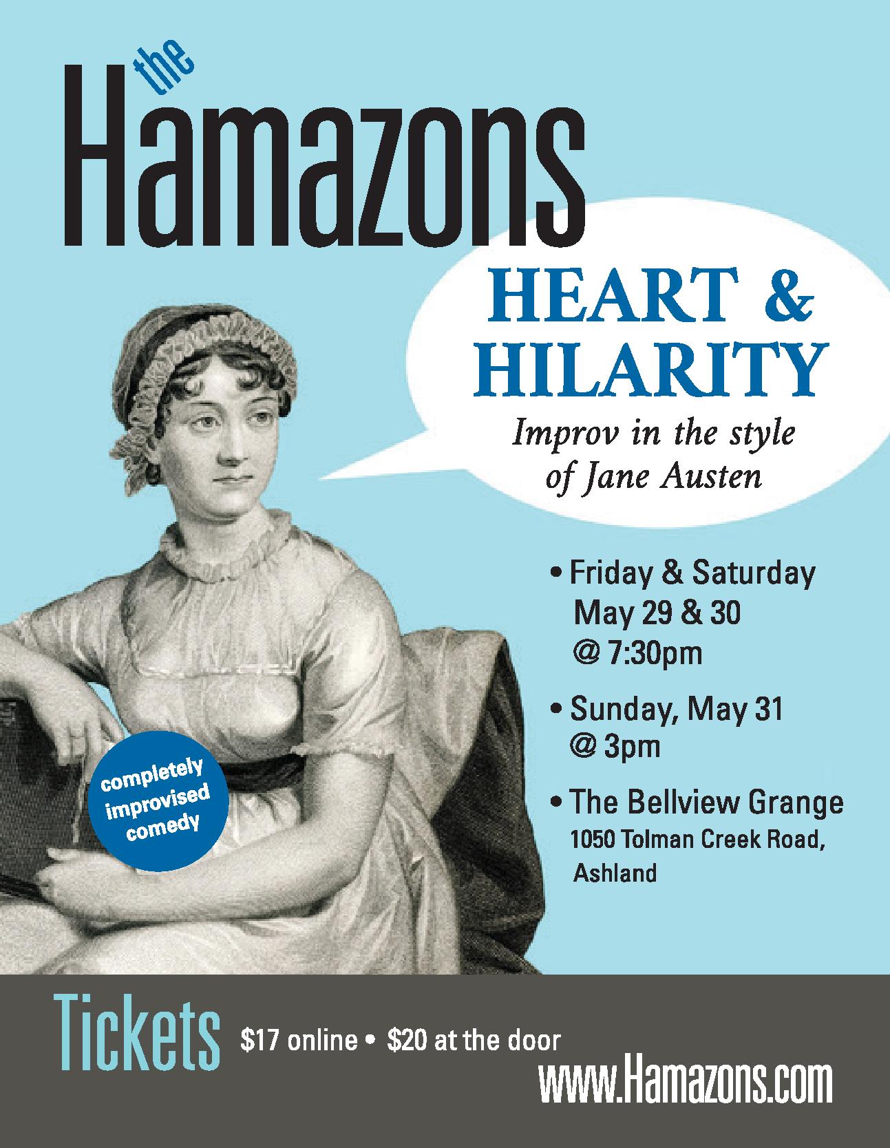 Heart & Hilarity: Improv in the style of Jane Austen